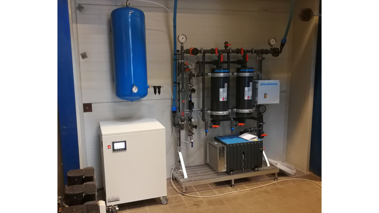 Water treatment (oxygen + nitrogen)